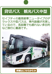 貸切中型観光バス 貸切中型観光バス